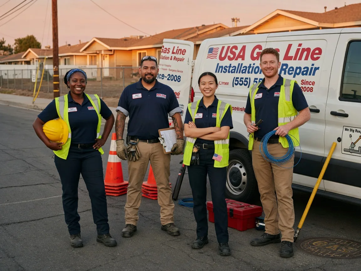 Gas Line Installation company in Thomas, OK